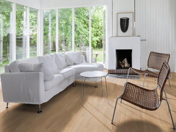 Паркетная доска Upofloor Ambient Oak Select White Oiled 3S