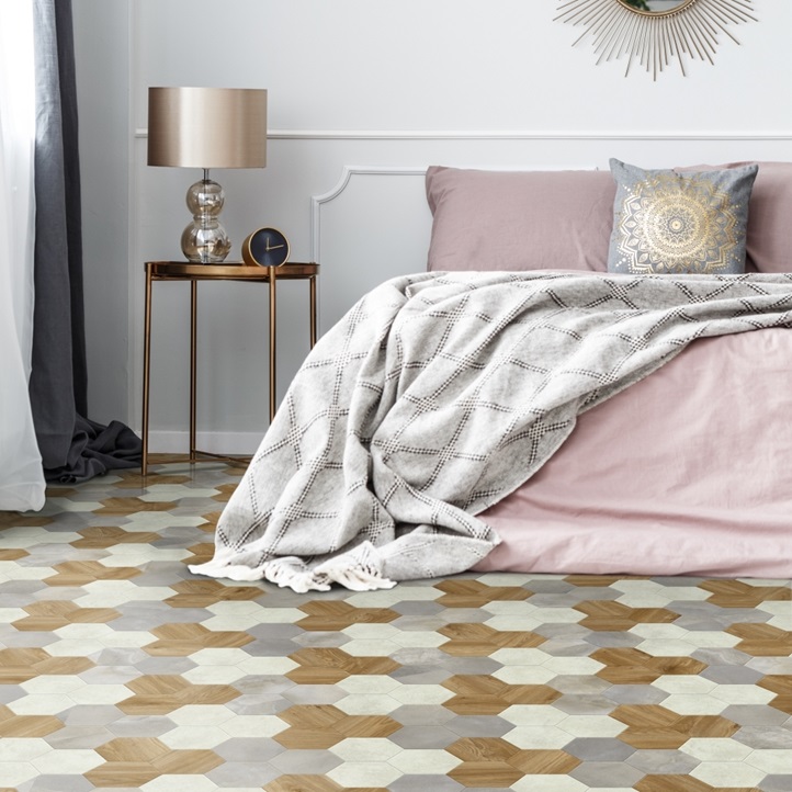 Кварцвинил Moduleo Moods 351 Hexagon