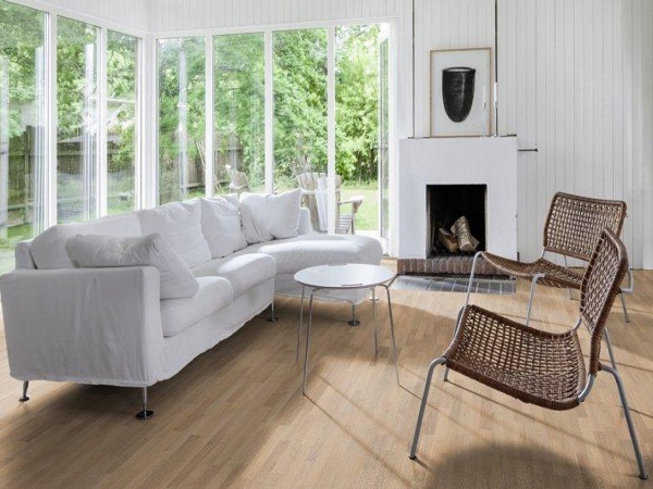 Паркетная доска Upofloor Ambient Oak Latte 3S
