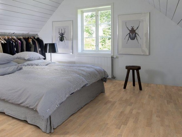 Паркетная доска Upofloor Ambient Oak Latte 3S