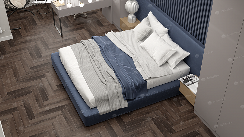 Кварцвинил Alpine Floor Премиальный паркет (Parquet Premium) Eco 19-16 Фафнир