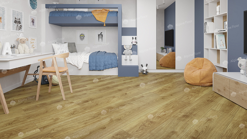 Ламинат AlpineFloor Аквамарин Макси (Aqua Life XL) LF104-07 Дуб Каддо