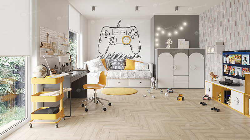 Кварцвинил Alpine Floor Parquet Premium Eco 19-20 Дуб Медия