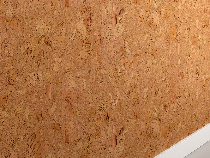 Настенное клеевое пробковое покрытие Wicanders Dekwall RY43001 Tenerife Natural